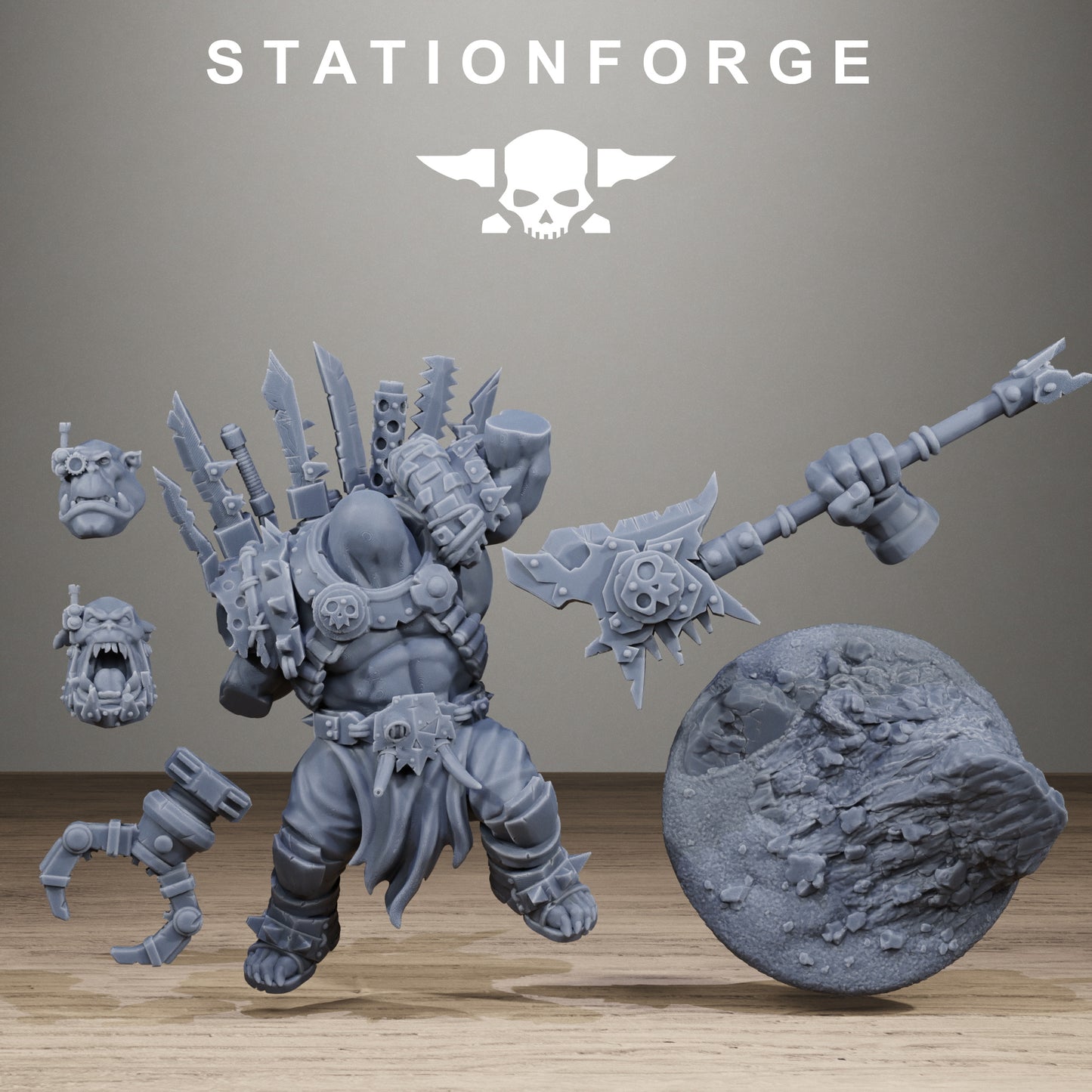 Orkaz StrangeBoy | Multipart Resin Character Model