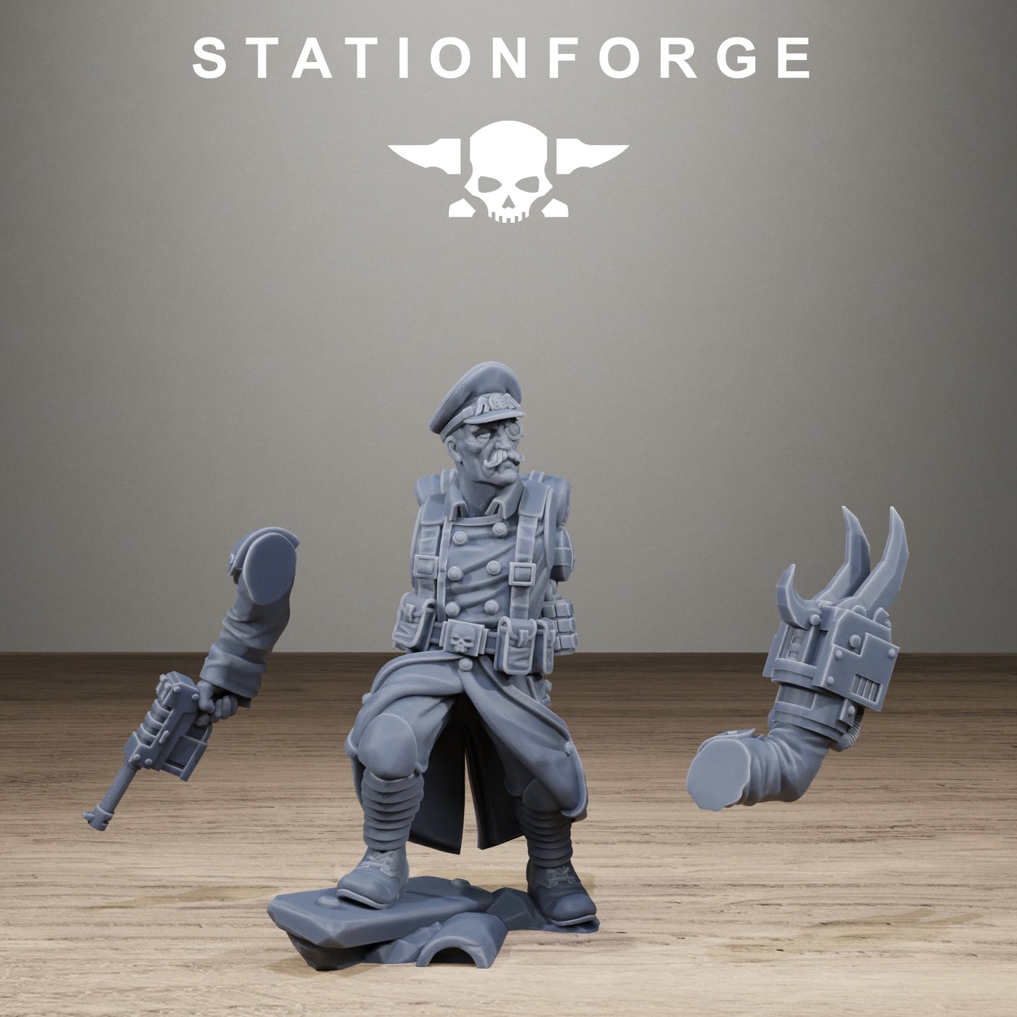 GrimGuard Trench Raiders – Set of 10 | Resin Miniatures