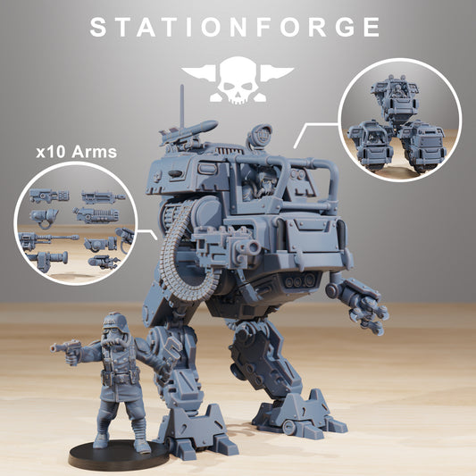 GrimGuard Walker Mk1 | Multipart Resin Walker Kit