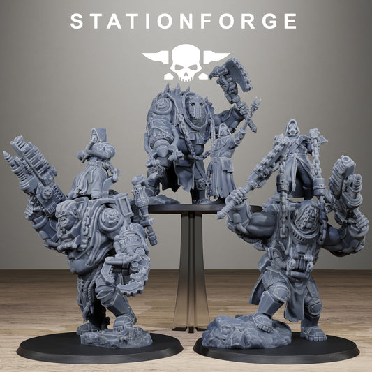 Scavenger Beast Controllers | 3-Model Multipart Resin Set