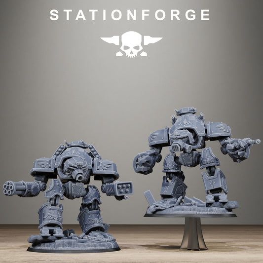 GrimGuard MechGuard | Multipart Resin Mech Kit