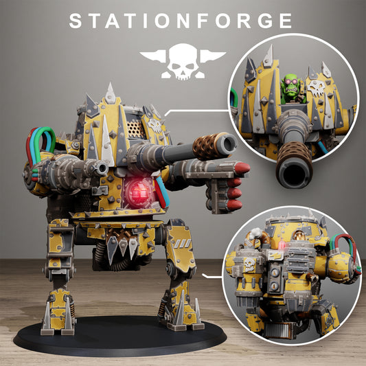 Orkaz Chicken Walker | Multipart Resin Walker Kit