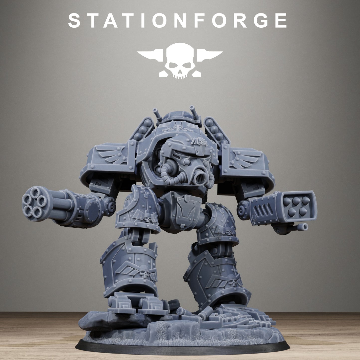GrimGuard MechGuard | Multipart Resin Mech Kit