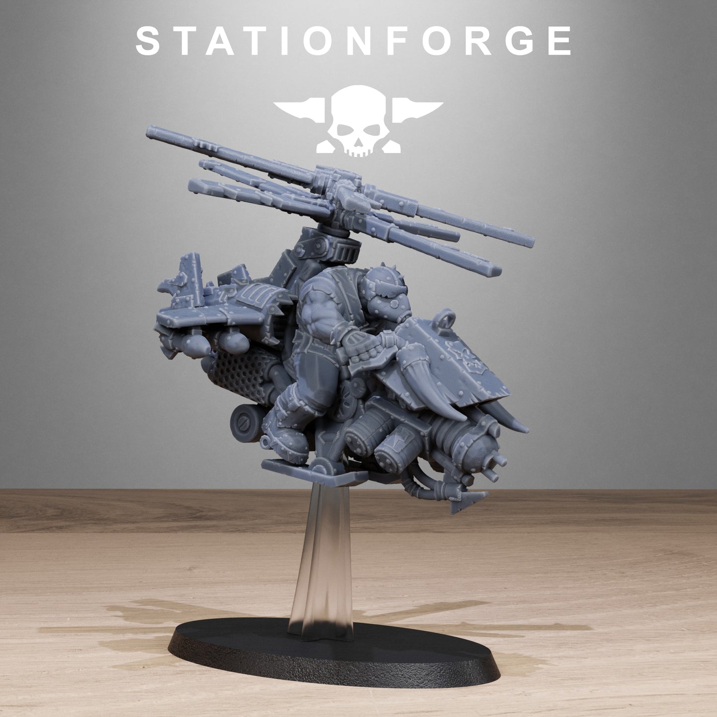 Orkaz Helicopters | Set of 3 Multipart Resin Aircraft