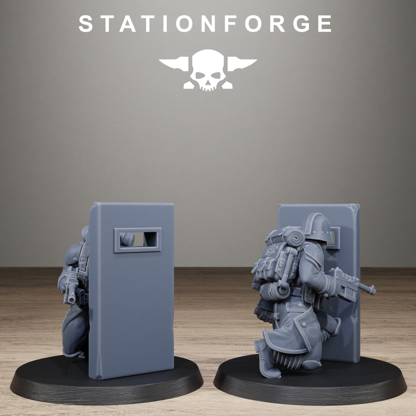 GrimGuard Trench Raiders – Set of 10 | Resin Miniatures