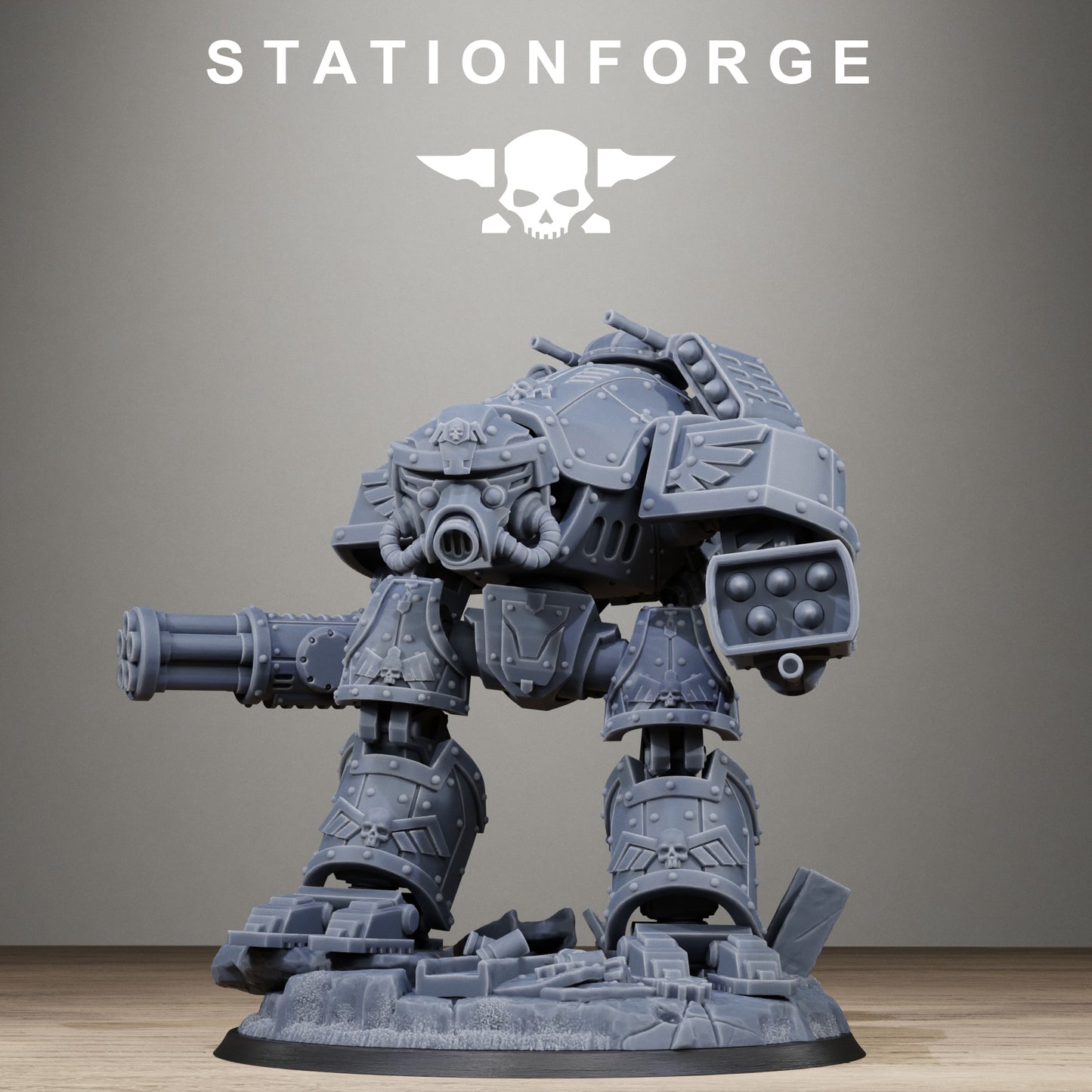 GrimGuard MechGuard | Multipart Resin Mech Kit