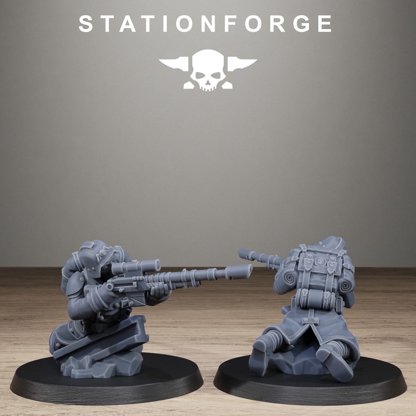 GrimGuard Trench Raiders – Set of 10 | Resin Miniatures