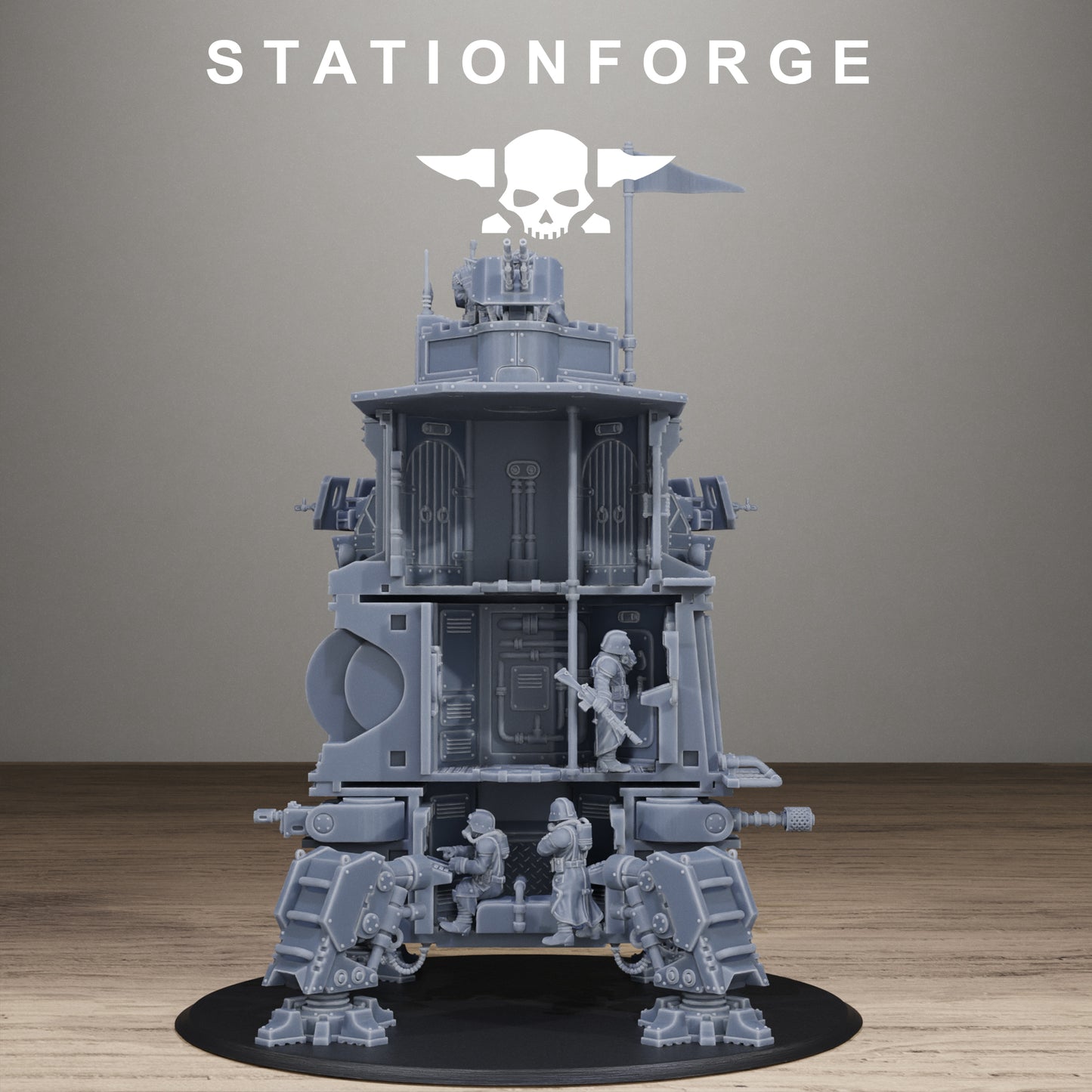 GrimGuard Tower Tank | 119-Part Expert Resin Kit