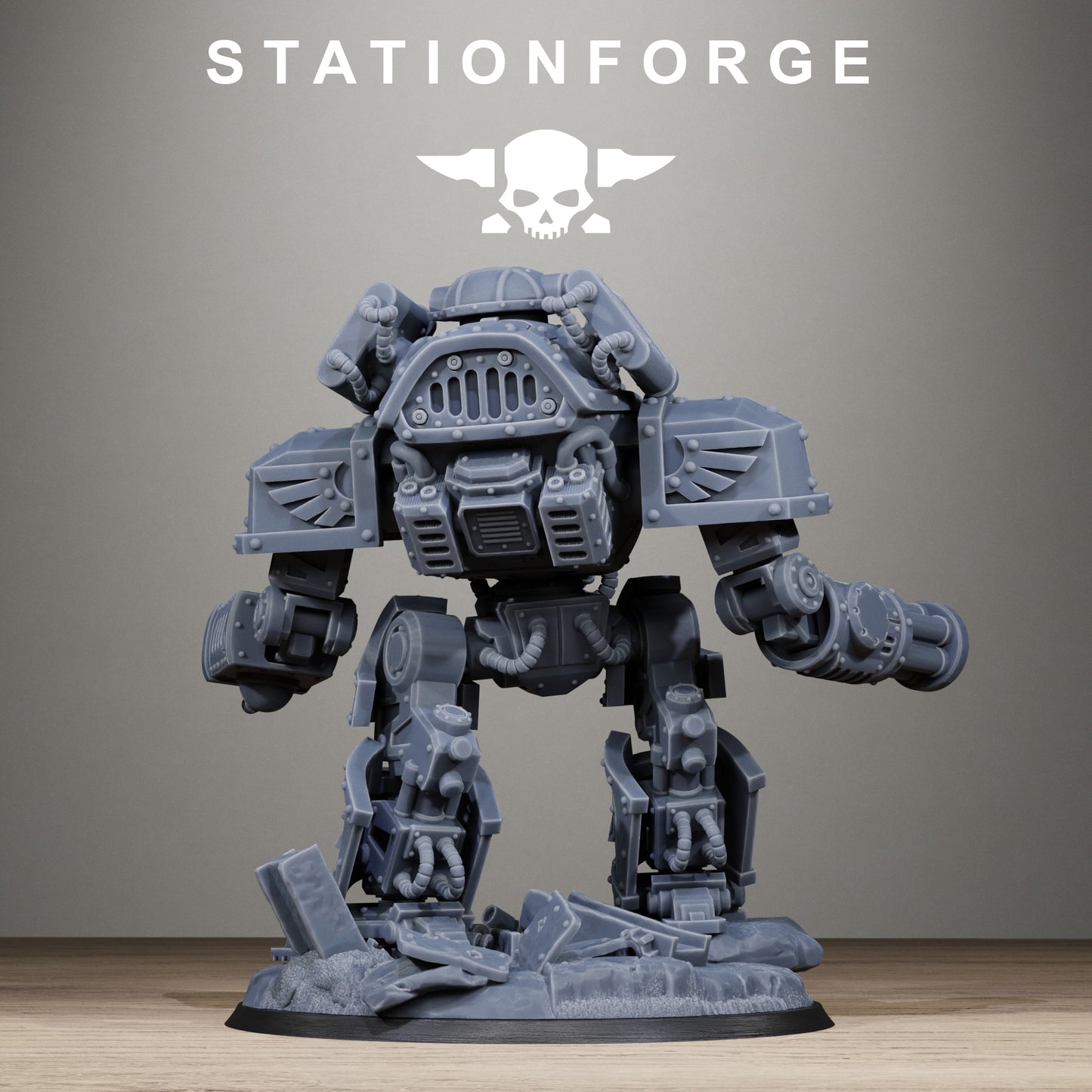 GrimGuard MechGuard | Multipart Resin Mech Kit