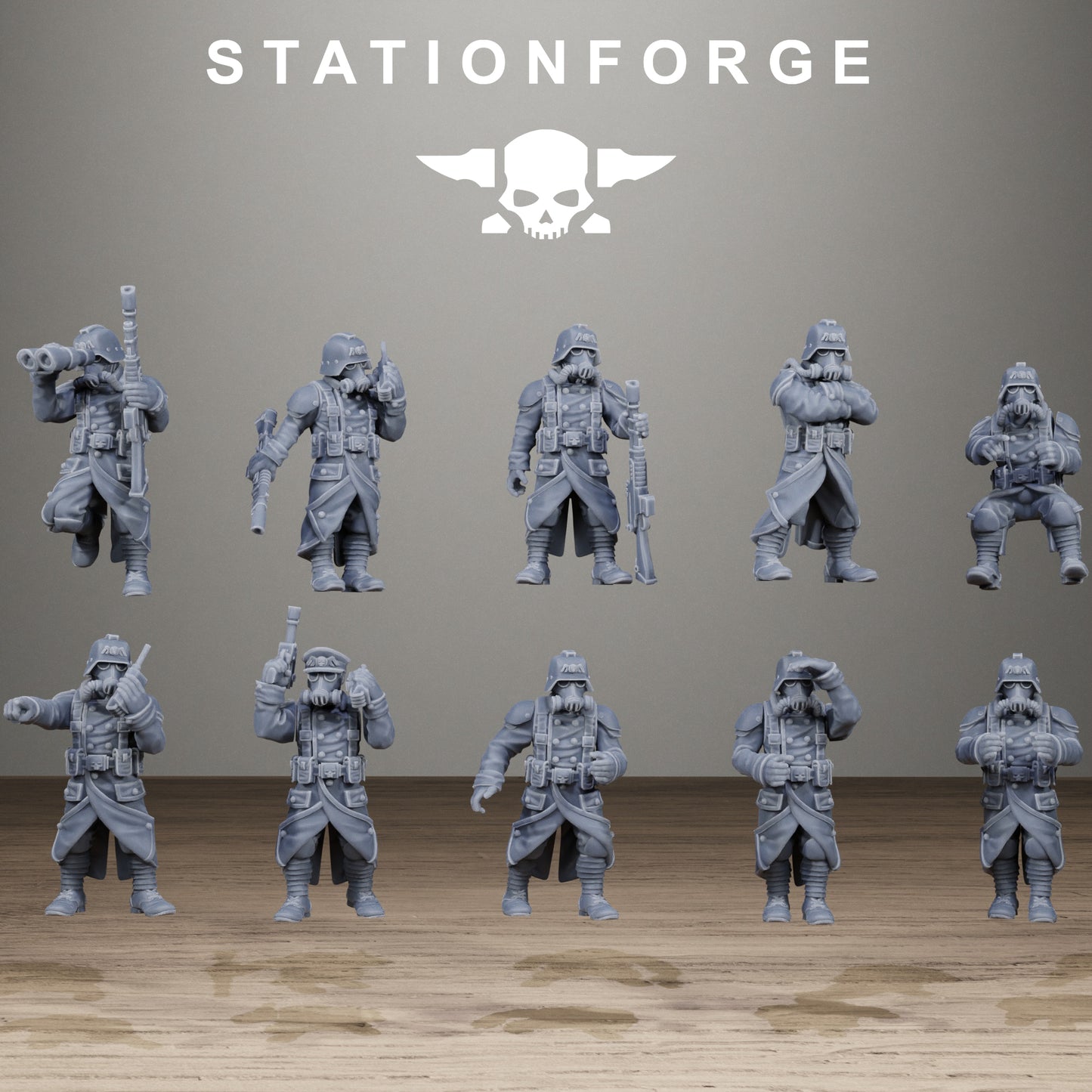 GrimGuard Tower Tank | 119-Part Expert Resin Kit