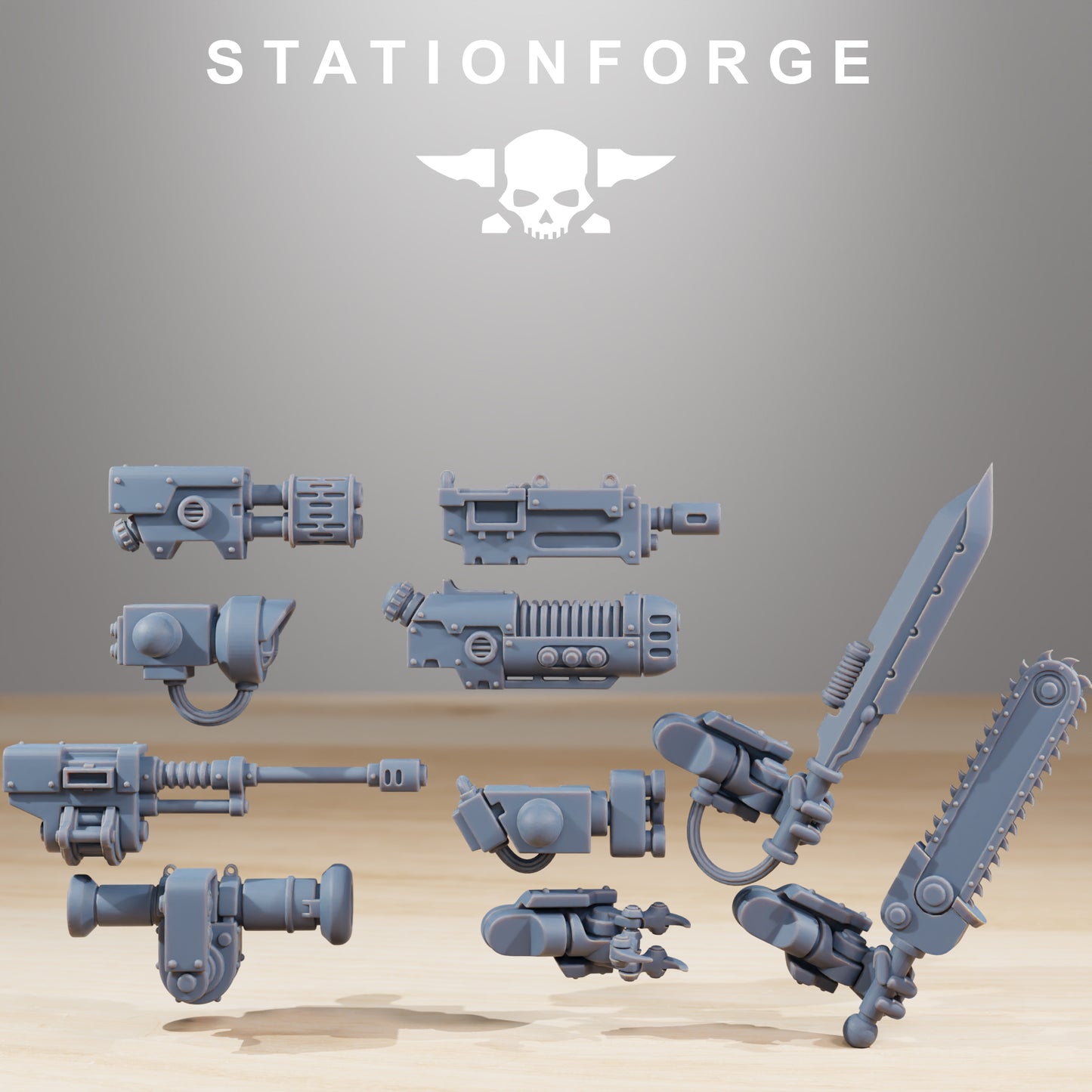 GrimGuard Walker Mk1 | Multipart Resin Walker Kit