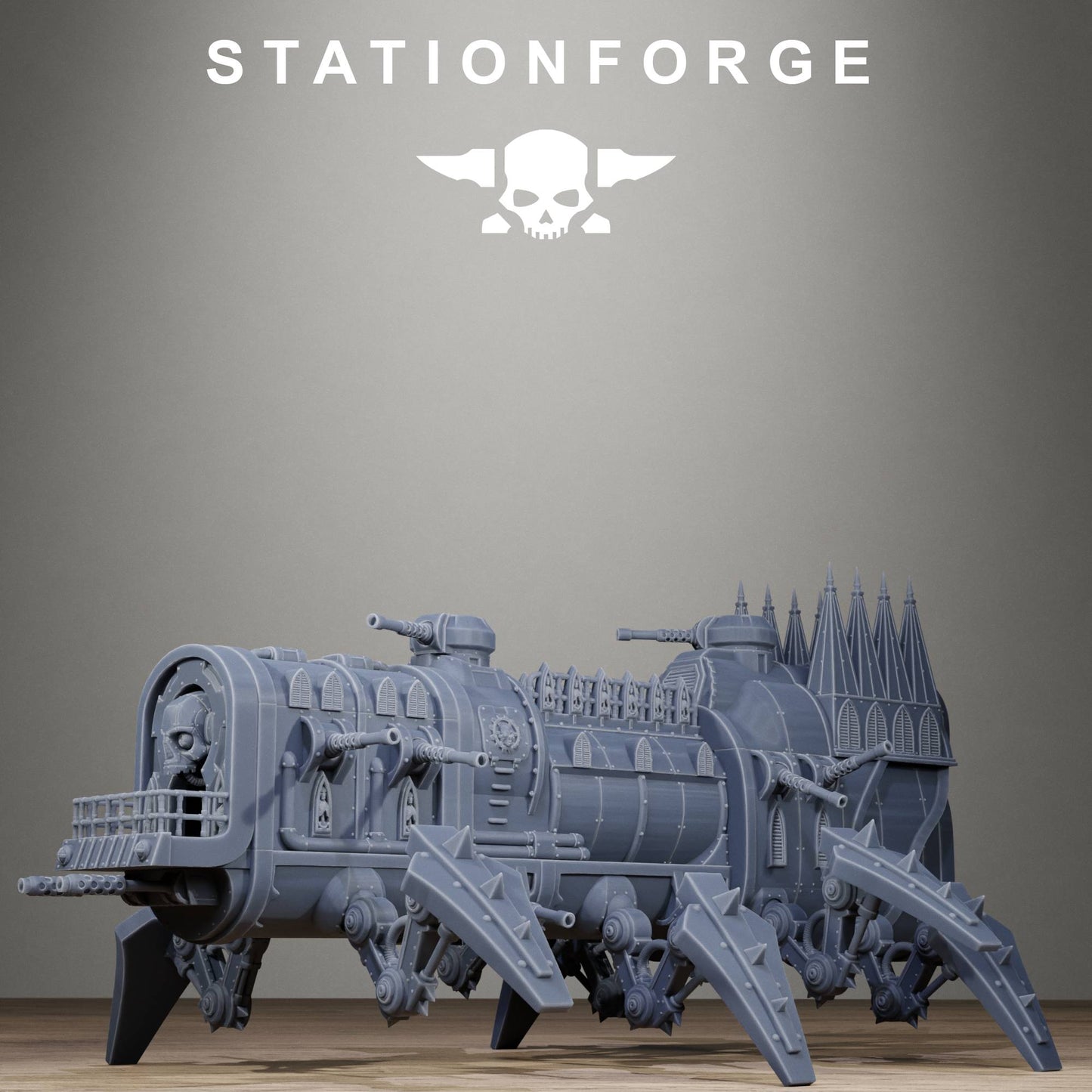 Scavenger Heavy Walker - Premium Resin Sci-Fi Walking Fortress Kit