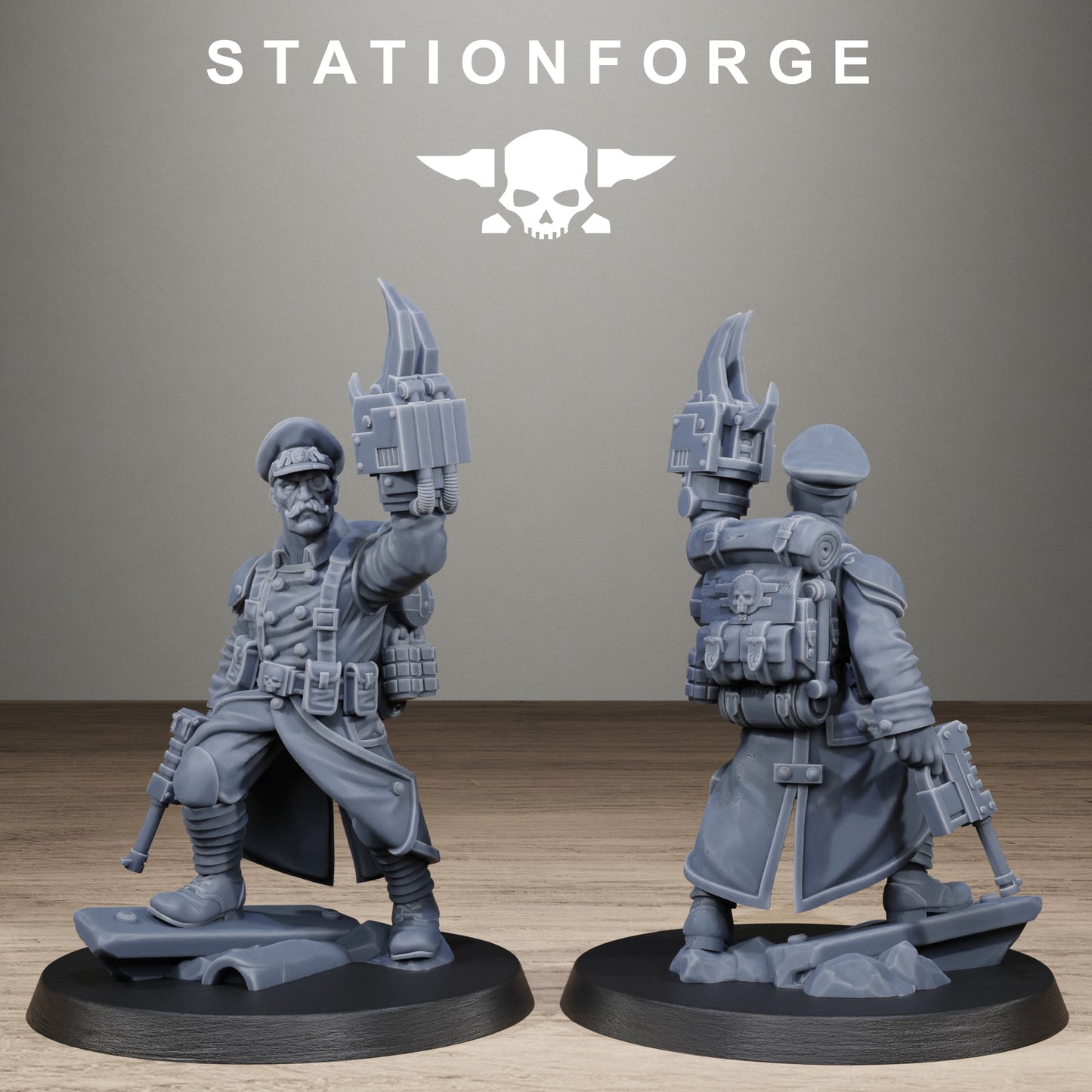 GrimGuard Trench Raiders – Set of 10 | Resin Miniatures