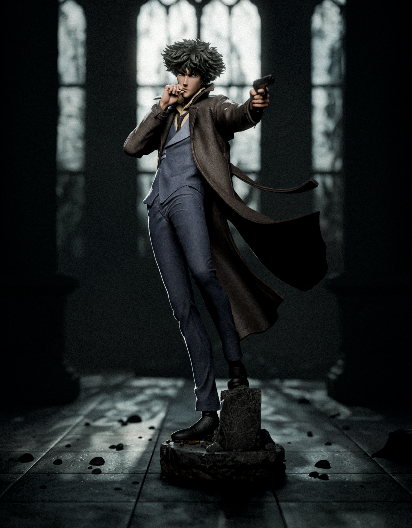 Space Bounty Hunter Resin Statue | 1/12, 1/9 or 1/6 Scale