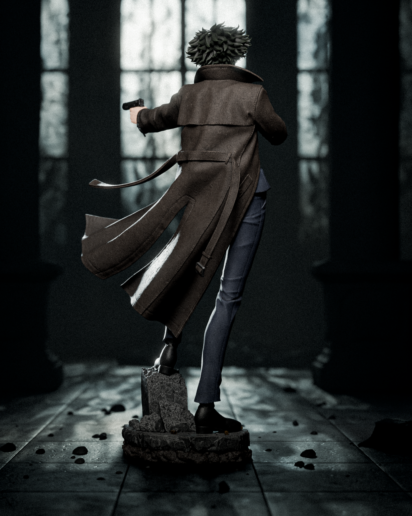 Space Bounty Hunter Resin Statue | 1/12, 1/9 or 1/6 Scale