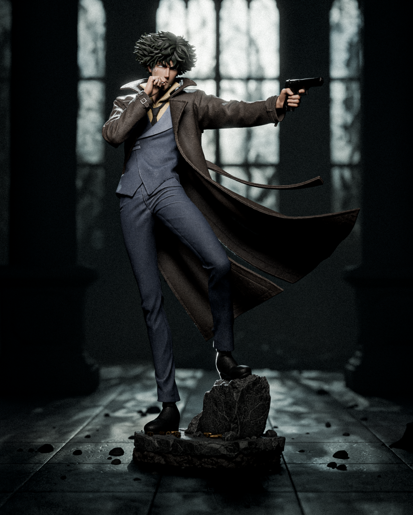 Space Bounty Hunter Resin Statue | 1/12, 1/9 or 1/6 Scale